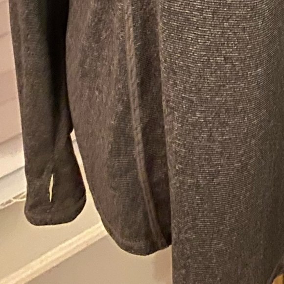 Grey Reebok Loong sleeve Pullover Workout Top - Picture 4 of 5